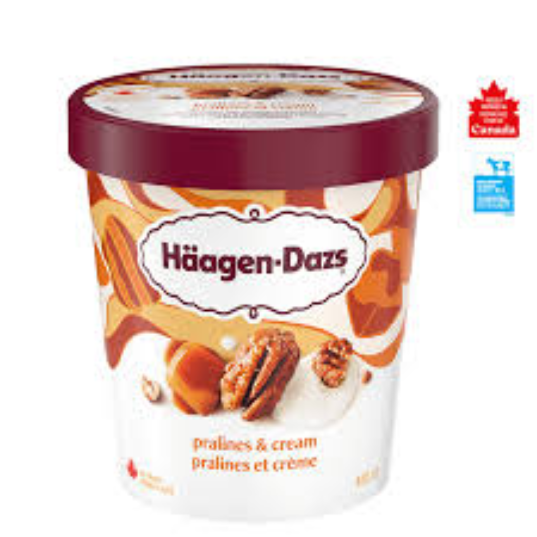 HAAGEN DAZS PRALINES &CREAM 100ML